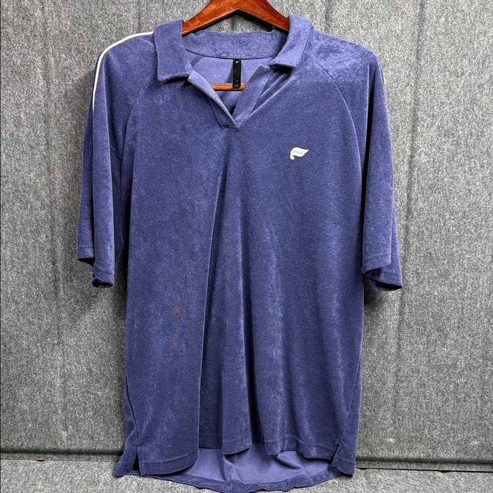 Fabletics Men's Indigo Polo Shirt